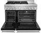 KitchenAid® 48" Imperial Black Smart Pro Style Gas Range with Griddle-3