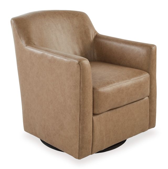 Signature Design by Ashley® Bradney Tumbleweed Swivel Accent Chair-0