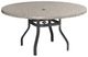 Homecrest™ Outdoor Living Customizable Shadow Rock Aluminum/Stone Round Outdoor Dining Table-0