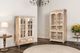 Horizon Home® Venecia Antique White 86" Upright Curio-5