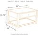 Signature Design by Ashley® Cariton Gray Sofa Table-3