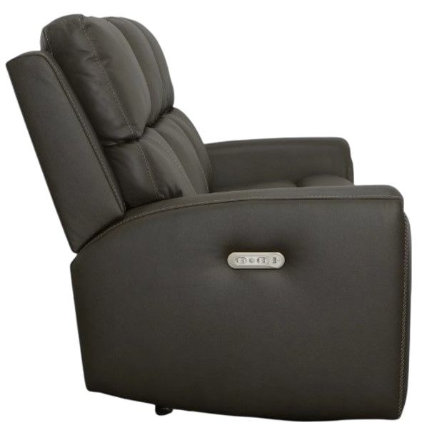 Flexsteel® Jarvis Mica Reclining Sofa with Power Headrests-3