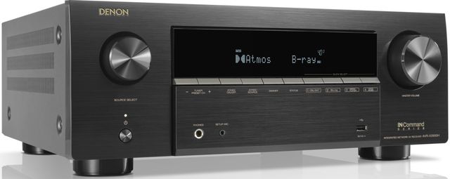 Denon® Black 9.4 Channel Home Theater Receiver Powered by HEOS™-1