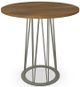 Amisco Customizable Calypso Birch Veneer Bar Table with 42" Tabletop-4