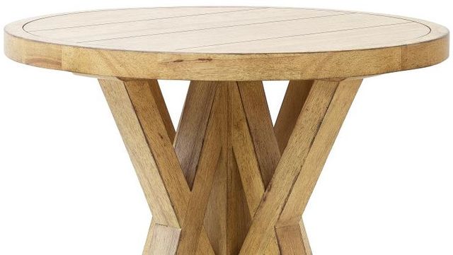 Legacy Classic Today's Traditions Natural Hickory Round End Table-1