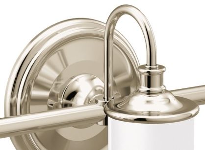 Moen® Belfield™ Polished Nickel Three Globe Bath Light-1