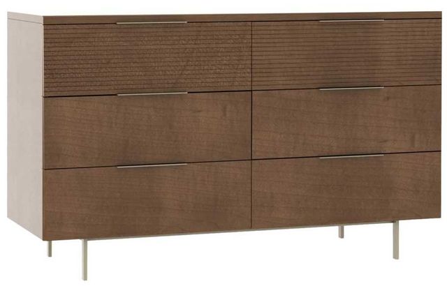 Country View Woodworking Customizable Urban Expressions 56" 6-Drawer Dresser-0