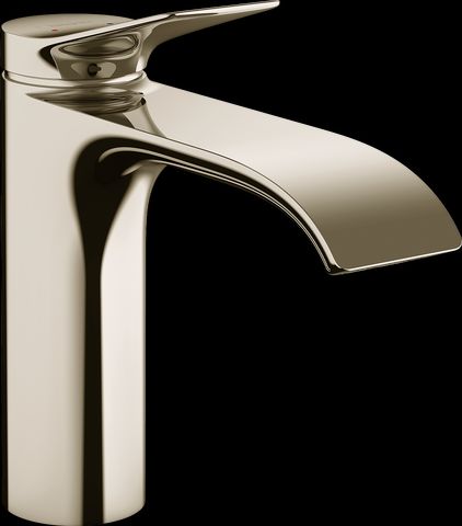 Hansgrohe Vivenis Polished Nickel 4" Single-Hole Faucet with Pop-Up Drain-0