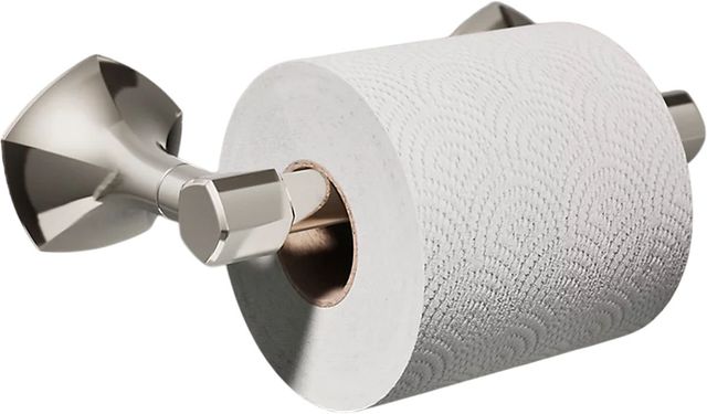 KOHLER® Occasion® Vibrant Polished Nickel Pivoting Toilet Paper Holder-1