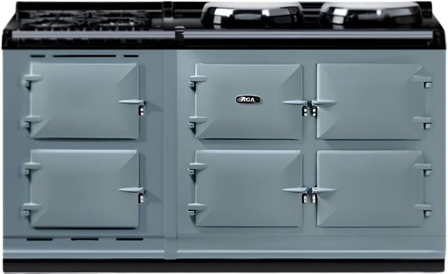 AGA™ eR7 160 Classic Cast Iron 63" Dove Pro Style Dual Fuel Range-0