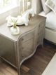 Caracole® Avondale Elegant Linen/Soft Silver Nightstand-2