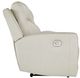 Signature Design by Ashley® Mindanao Coconut Power Reclining Loveseat with Console and Adjustable Headrest-3