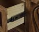 Horizon Home® Lasso Cowhide Brown Nightstand-1