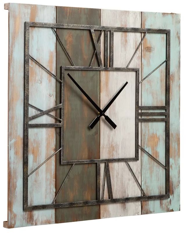 Signature Design by Ashley® Perdy Multi-Colored Wall Clock-1