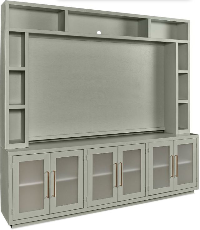 aspenhome® Perry Sage Green 97" Console and Hutch-0