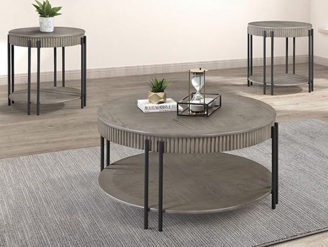 Crown Mark Providence Brown Coffee Table-1