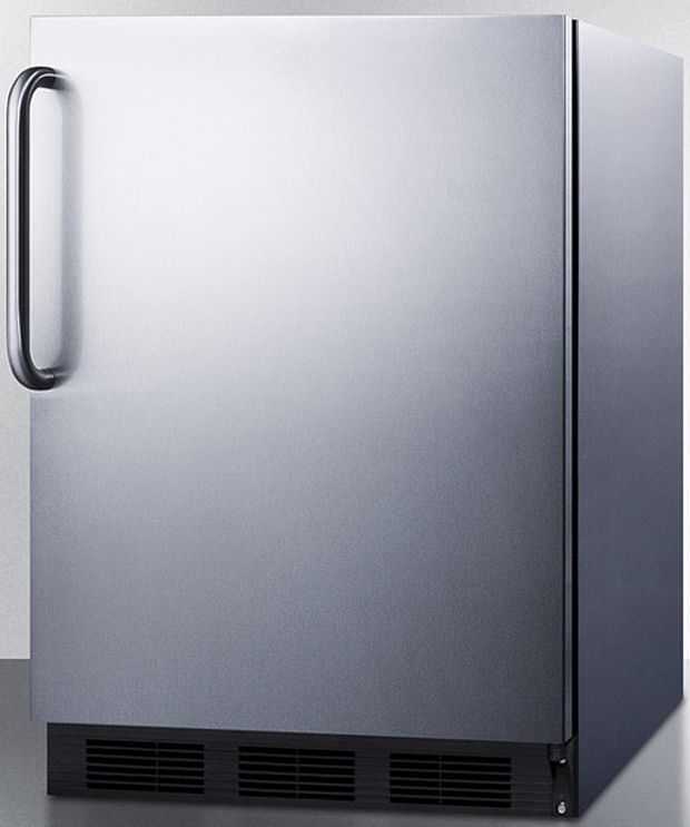 Accucold® by Summit® 5.5 Cu. Ft. Stainless Steel Under the Counter Refrigerator-1