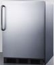 Accucold® by Summit® 5.5 Cu. Ft. Stainless Steel Under the Counter Refrigerator-1