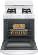 Hotpoint® 30" White Freestanding Gas Range-1
