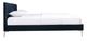 Mazin Furniture Melina Navy Blue King Upholstered Platform Bed-2