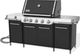 Weber® Summit® GC38 E 5-Burner Black Freestanding Natural Gas Grill-3