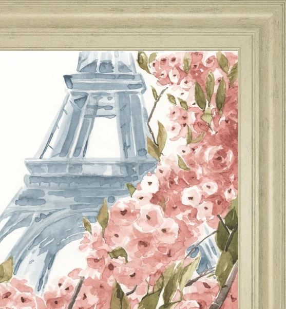 Classy Art Paris Cherry Blossoms II by Annie Warren Wall Art-1