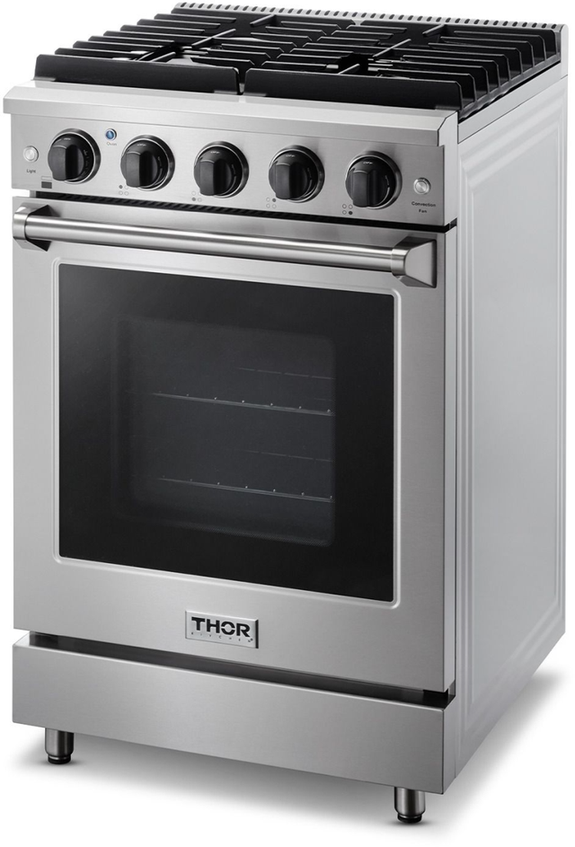 Thor Kitchen® 24" Stainless Steel Pro Style Gas Range-3