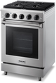 Thor Kitchen® 24" Stainless Steel Pro Style Gas Range-3