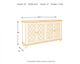 Signature Design by Ashley® Mirimyn Antique Teal Accent Cabinet-1
