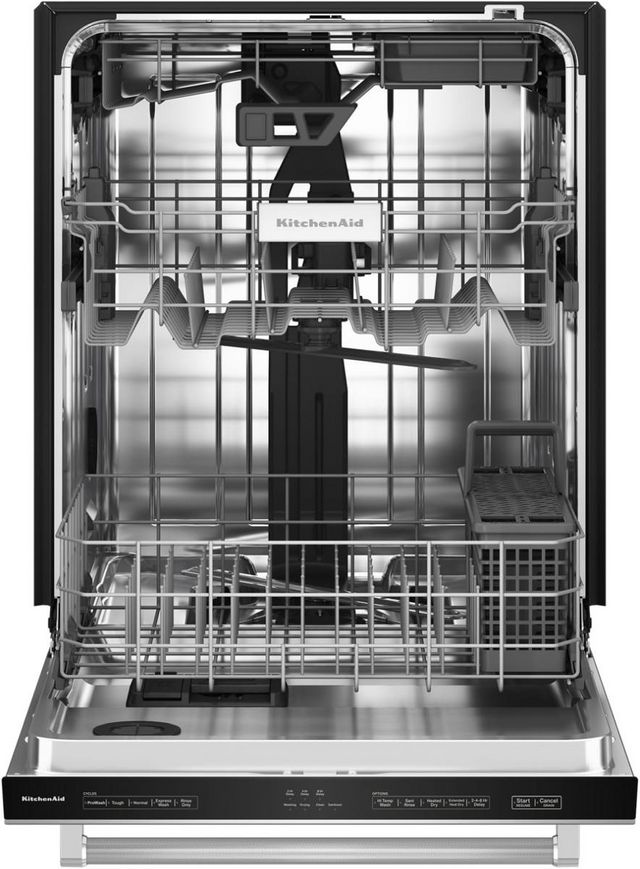 KitchenAid® 24" PrintShield™ Stainless Steel Top Control Built In Dishwasher-2
