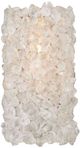 Currey & Company Iconoclast Silver/White Wall Sconce-0