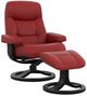 Fjords® Customizable Muldal R Classic Comfort Large Manual Reclining Chair with Footstool-3