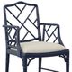 Furniture Classics Sawyer Navy Blue Dining Arm Chair-1