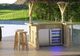 Perlick® Marine Signature Series Stainless Steel 24'' Solid Door Beverage Center-1