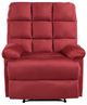 Homelegance® Colin Red Reclining Chair-2