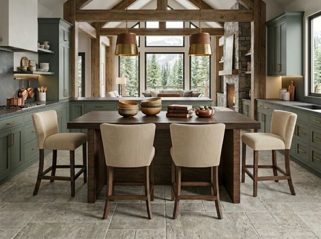 Sunny Designs™ Gibson Buckskin/Tobacco Leaf Counter Stool-1