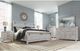 Signature Design by Ashley® Brashland 4-Piece White King Panel Bed Set-4