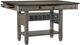 Mazin Furniture Granby Antique Gray Counter Height Dining Table with Coffee Top -3