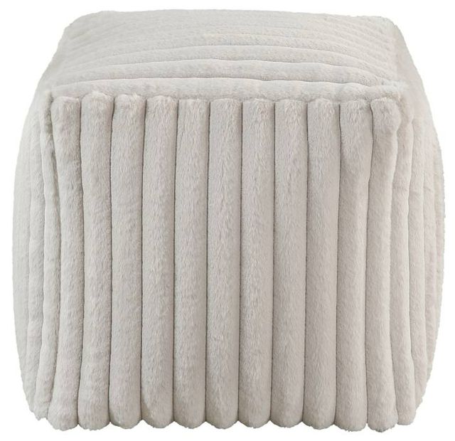 Homelegance® Easley Off-White Pouf-2