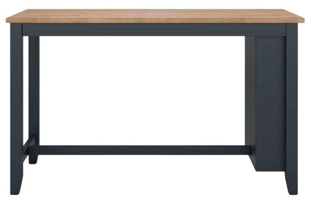 Signature Design by Ashley® Gesthaven Natural Rectangular Counter Height Dining Table with Blue Base-3