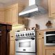 ZLINE 48" Stainless Steel Ducted Wall Mount Range Hood with Dual Remote Blower-1