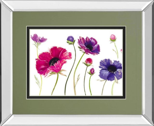 Classy Art Fanfare Il by Marilyn Robertson Mirror Framed Wall Art-0