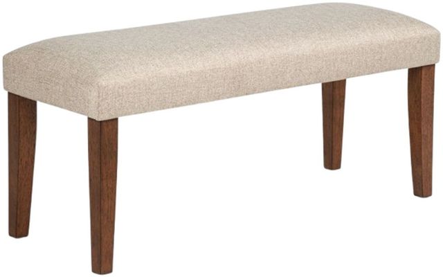 Crown Mark Gregory Beige/Brown Dining Bench-0