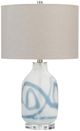 Crestview Collection Fanning White Table Lamp-0
