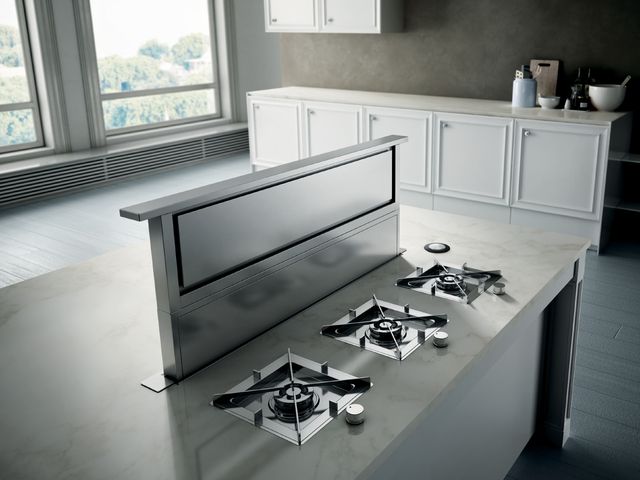 Elica Techne Series Rise 30" Stainless Steel Downdraft Range Hood-4