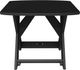 Unwasted® Share Black Plastic Outdoor Accent Table-1