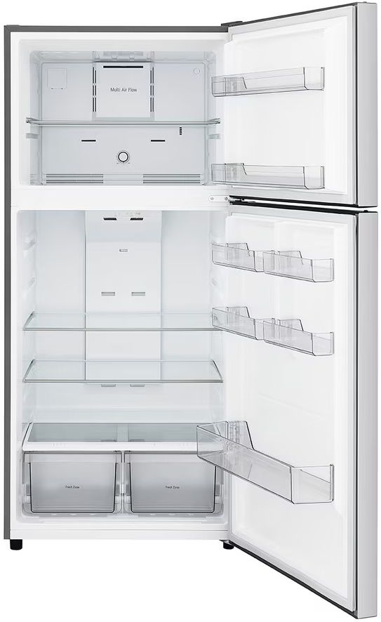 LG 30" 18 Cu. Ft. Stainless Steel Top Freezer French  Refrigerator-1