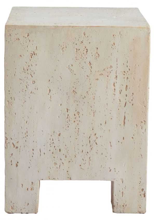 Zuo® Modern Kitara Beige Side Table-1