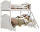 Homelegance® Clementine White Youth Twin/Full Bunk Bed with Twin Trundle-2