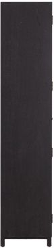 Four Hands Millie Drifted Matte Black/Oak Cabinet-3
